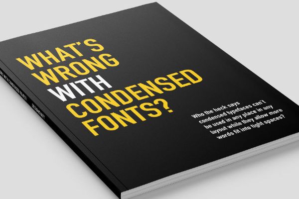 コンデンスドフォントは、本当に使ってはダメなのか?