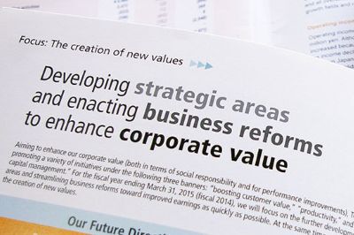 フォント使いがモノを言う──英文統合報告書のデザイン