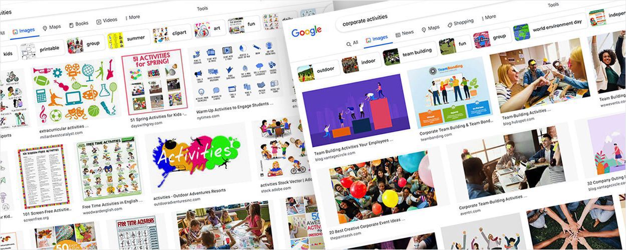 「activities」での画像検索結果